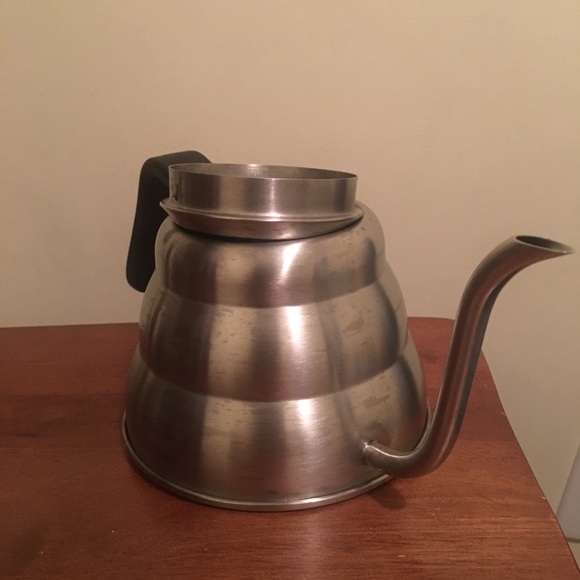 Gooseneck Coffee Drip Kettle - Brushed Silver 1.0L/34oz - New - Picture 5 of 6